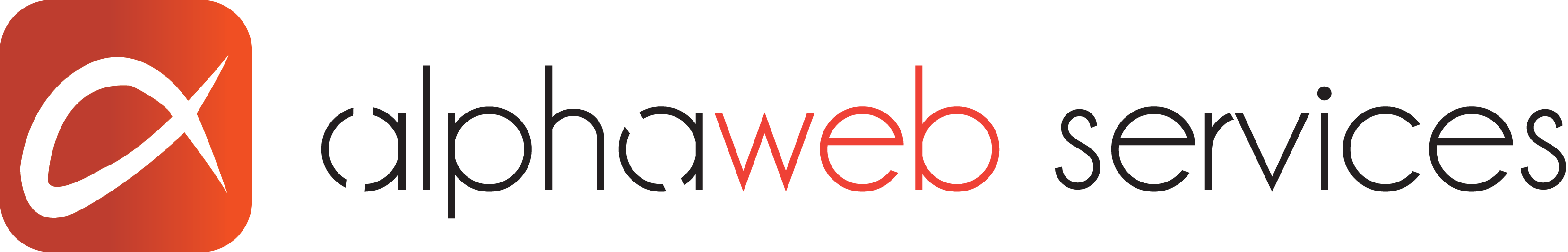 AlphaWeb Services Logo